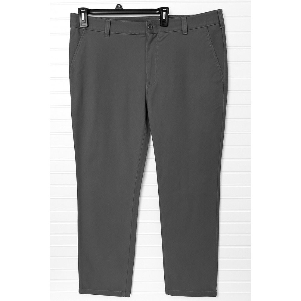 NEW Eddie Bauer Men's Classic Fit Chino 32x32 Dark Slate Straight GRAY NWT